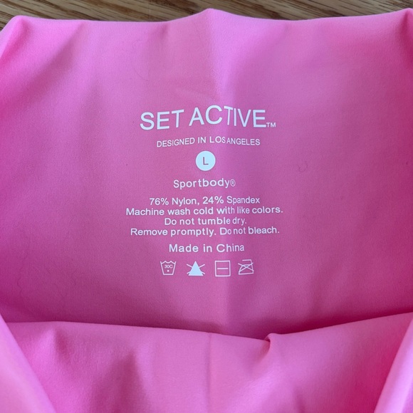 Pink Set Active Sportbody Leggings - Picture 4 of 4